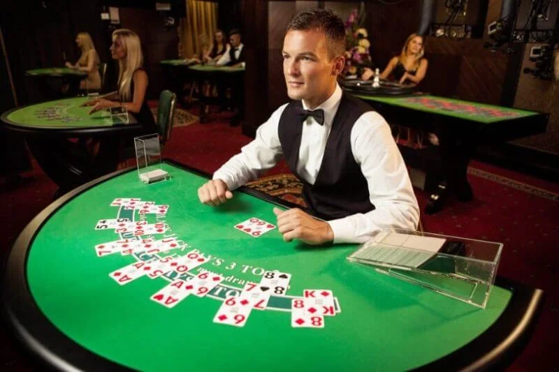 Tampilan dealer dan meja live CASTLETOTO untuk sesi kasino mobile