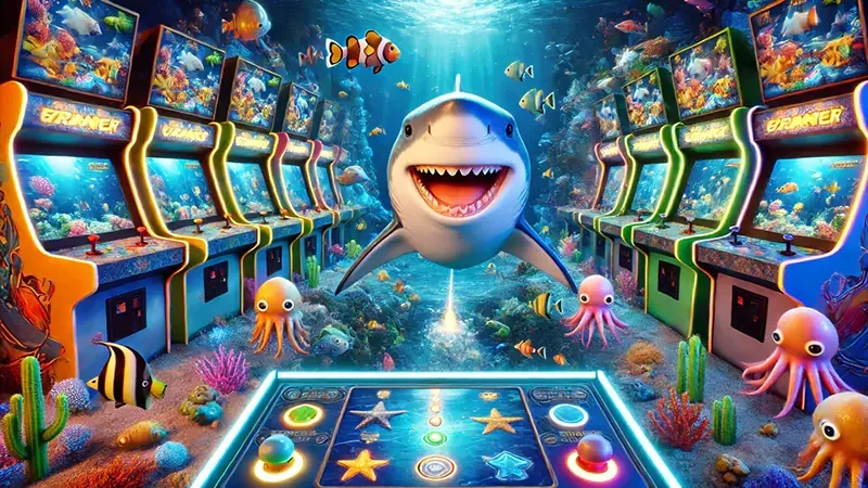 Arena bawah laut CASTLETOTO dengan target ikan dan efek visual permainan